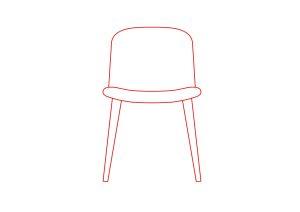 bacco chair dimensions