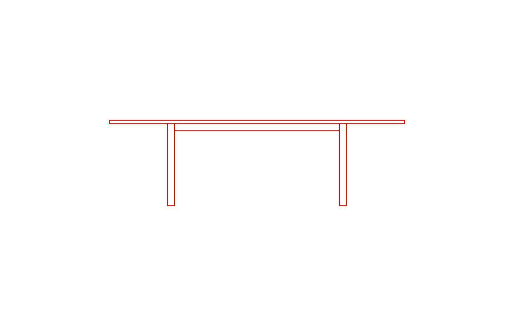 Dining Table dimensions in mm