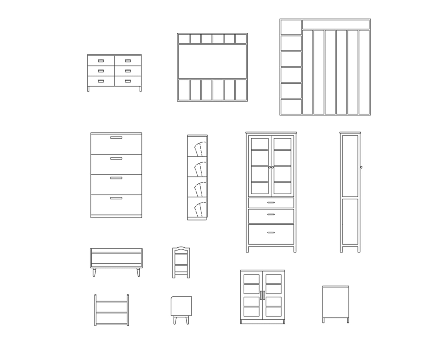 Cupboard CAD Block (Download Free Dwg) - layakarchitect