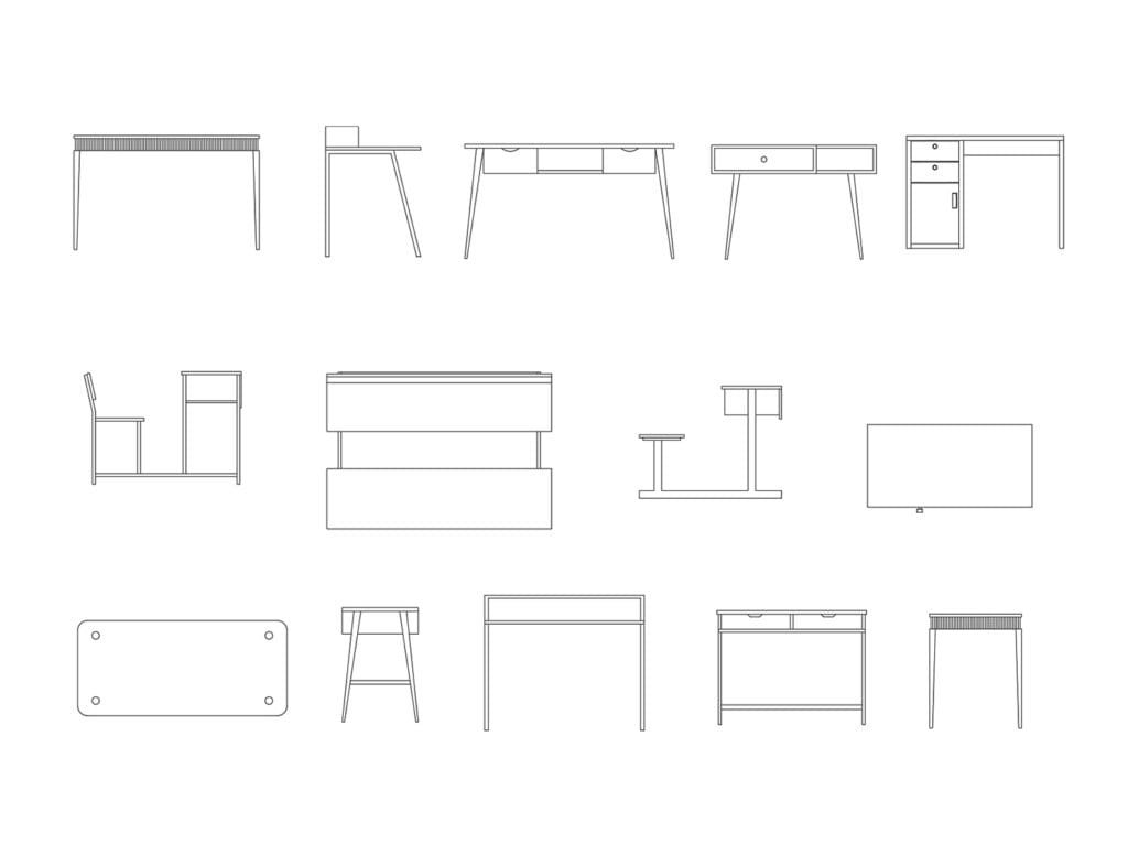 desk free dwg download