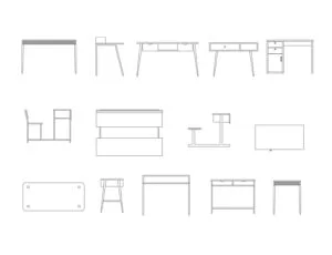 desk free dwg download