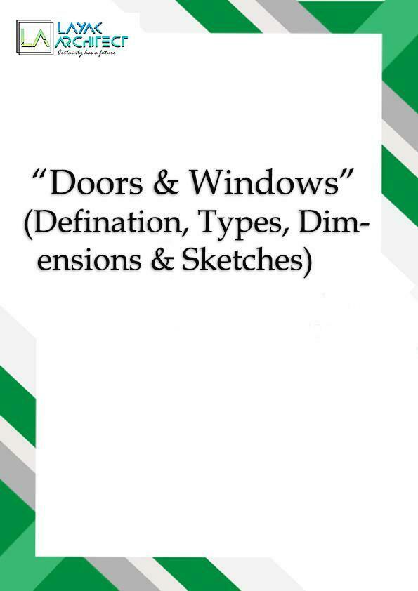 Types of Door and Windows
