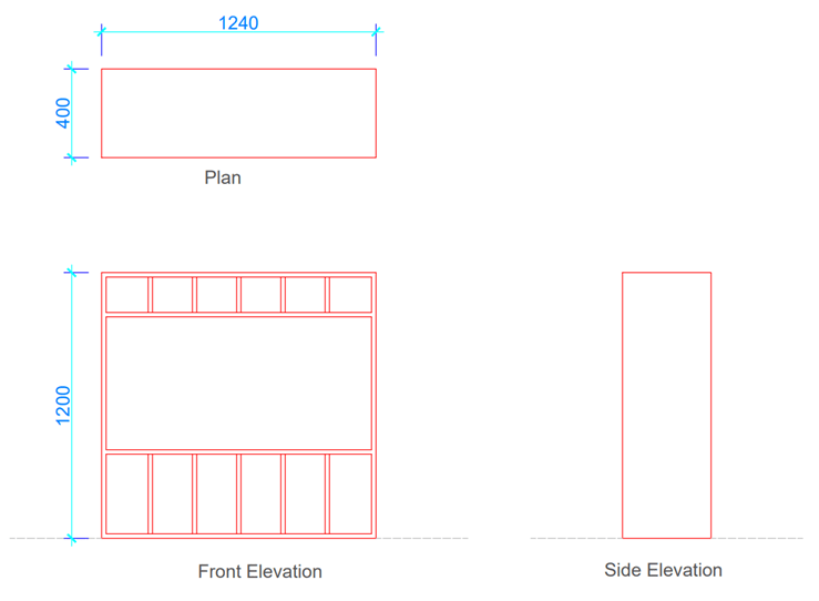 Dimensions of cloakroom cupboard in mm cloakroom cupboard dimensions