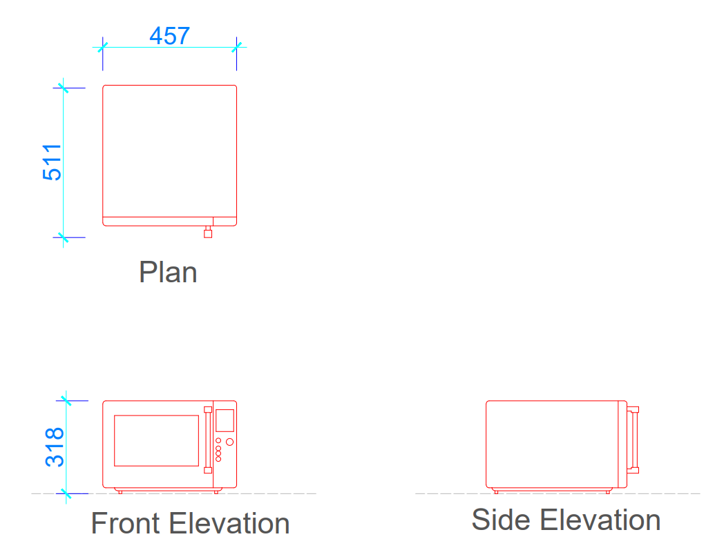 Microwave Sizes: A Guide to Common Dimensions