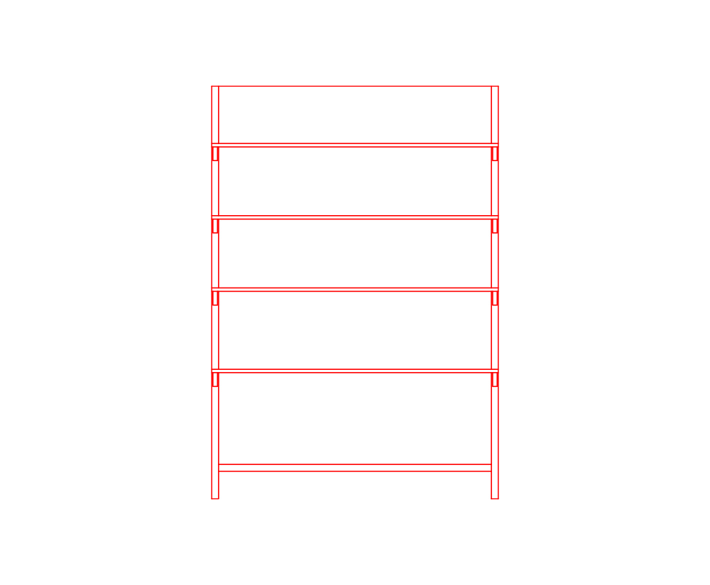 Wall Shelf Unit Dimensions (Download Free Dwg.) - Layak Architect