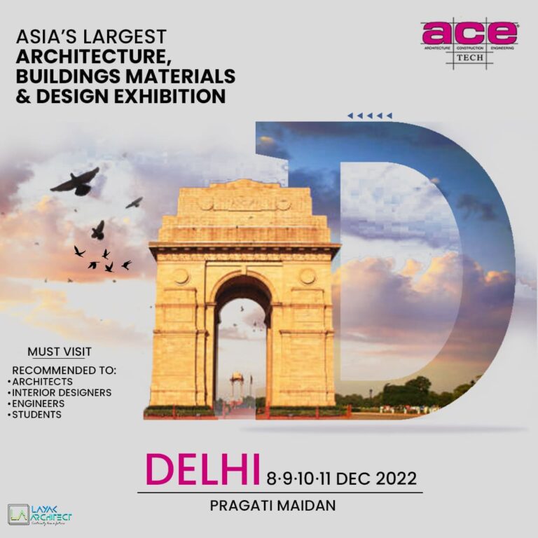 Acetech Exhibition Delhi 2022 All Updates Layak Architect