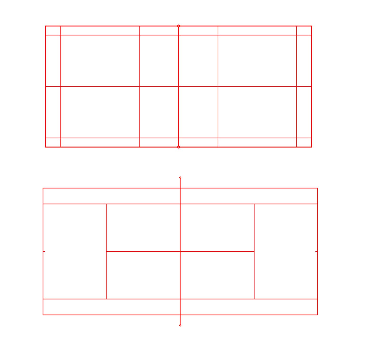 Badminton & Tennis court CAD Block (Free Dwg. Download) layakarchitect