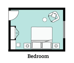 Dimensions of Bedroom (Design & Interior Guide) - layakarchitect