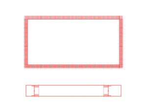 Cricket ground cad block