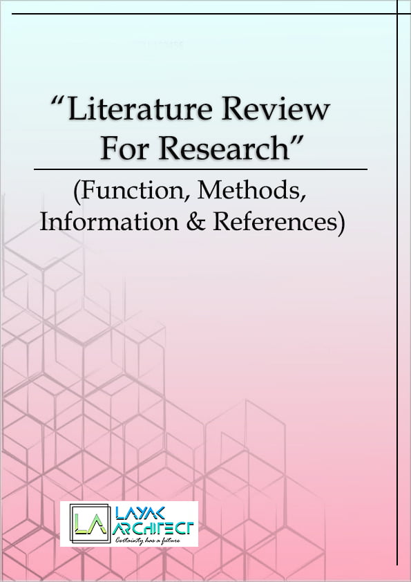 Objective of literature review in research