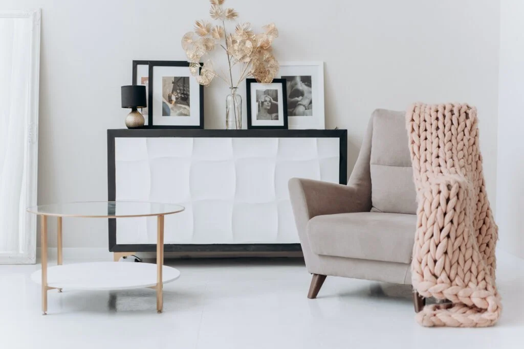 Different styles in interior design