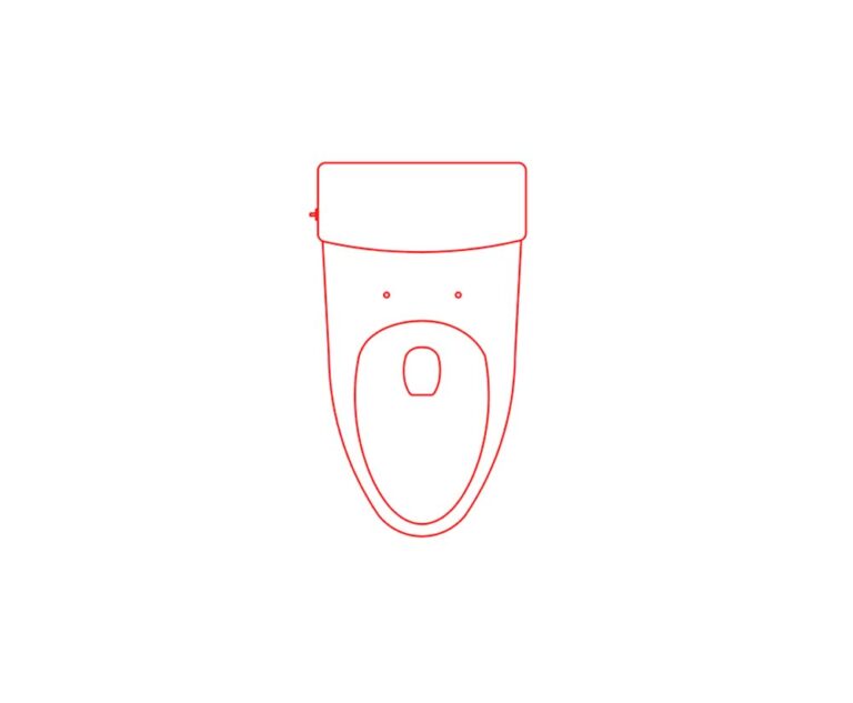 Wall Hung WC (Water Closet) (Dimensions & Dwg) Layak Architect