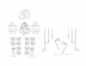 Ganesha artwork cad blocks