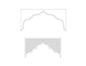 arches design cad blocks download
