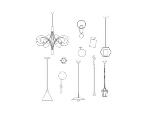 Download Free Lights dwg