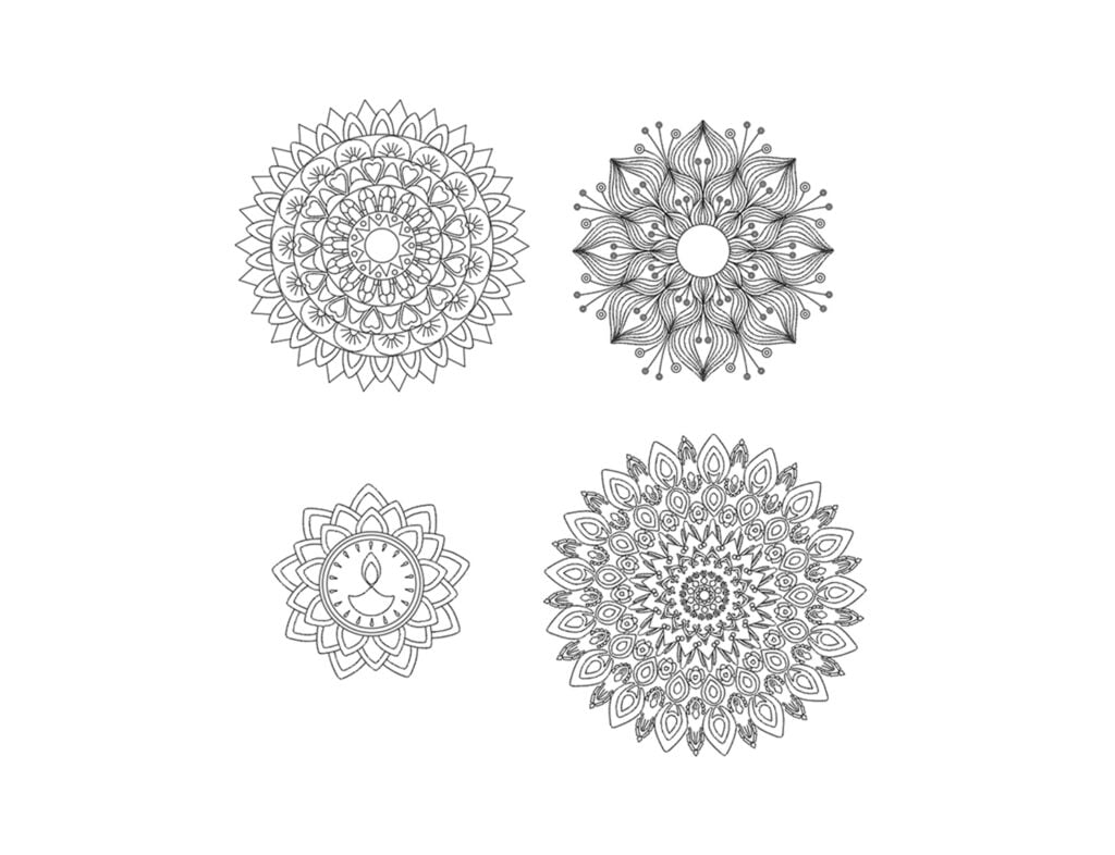 Rangoli design cad download