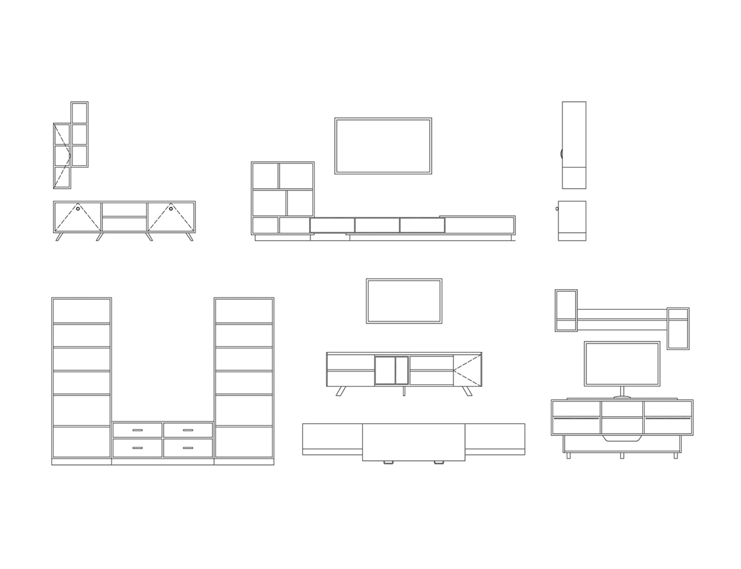 CAD Blocks (Furniture, Vegetation & Sports) (Free) layakarchitect