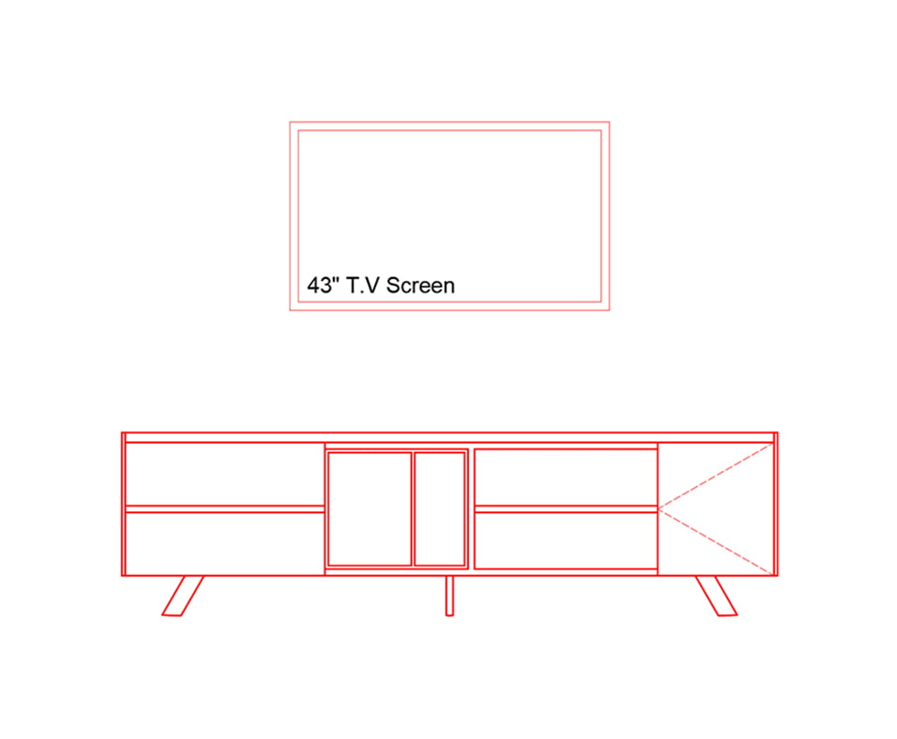 Dressing Table Dimensions (Download FREE Dwg.) - Layak Architect