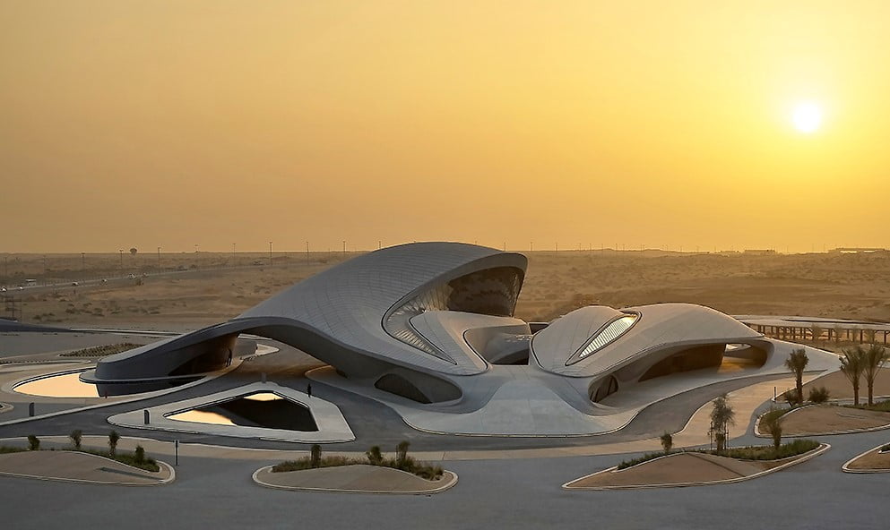 futuristic design by zaha hadid architects