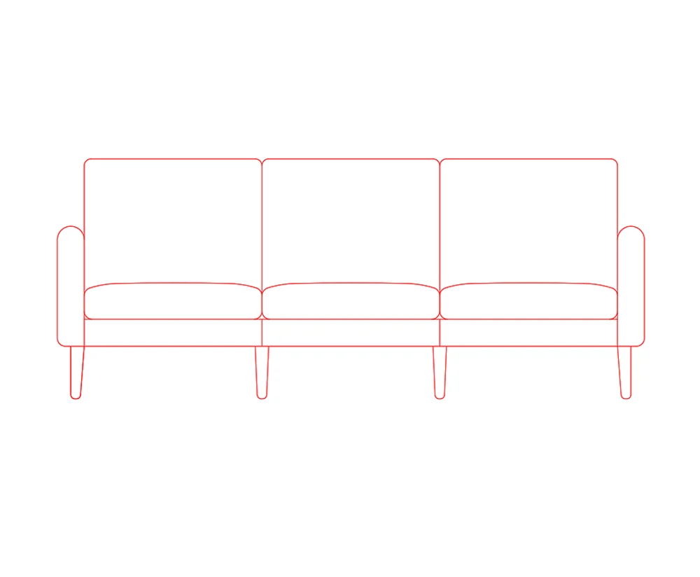download free dwg of sofas