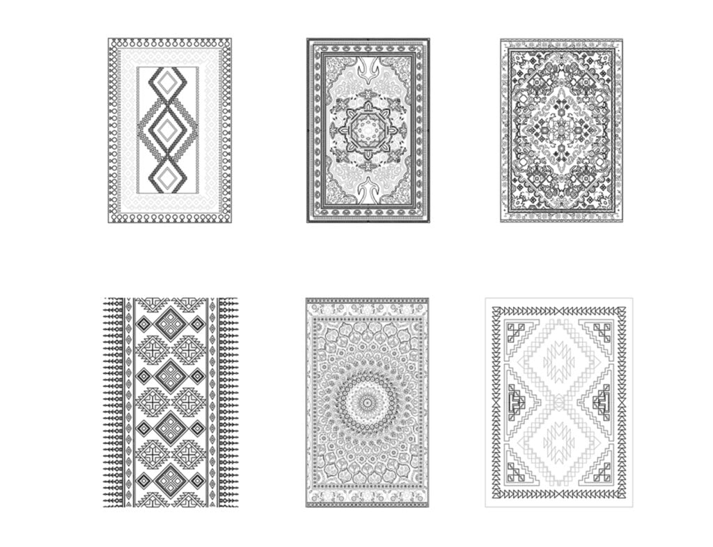 download free cad blocks of carpets