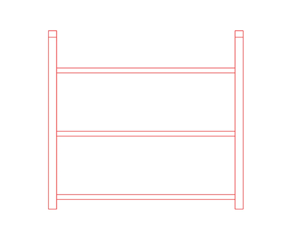 shoe rack free dwg download