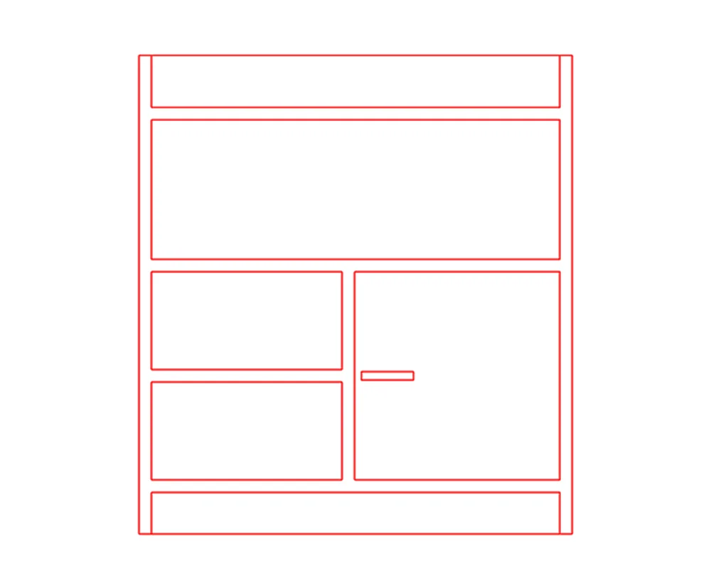 shoe cabinet free cad blocks download