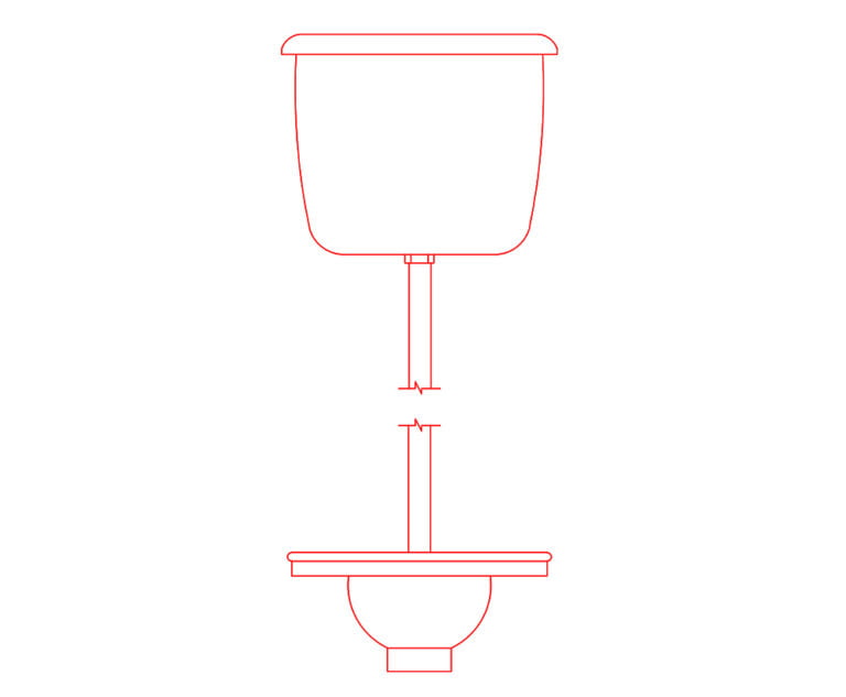 Study Table (Standard Size & Free Dwg.) - Layak Architect